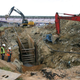 Illustration for article titled Massive Sinkhole Threatens NASCAR Racetrack